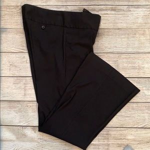 Black wide leg pants